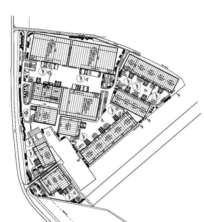 Olympian Park Timisoara inchiriere spatiu depozitare si productie  Timisoara nord-est plan cadastral proprietate