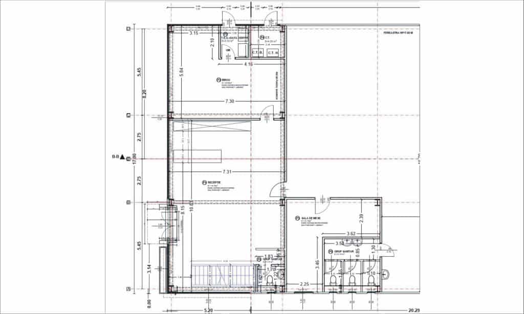 Hala ArcoExpert inchiriere spatiu de depozitare Bucuresti vest  plan hala