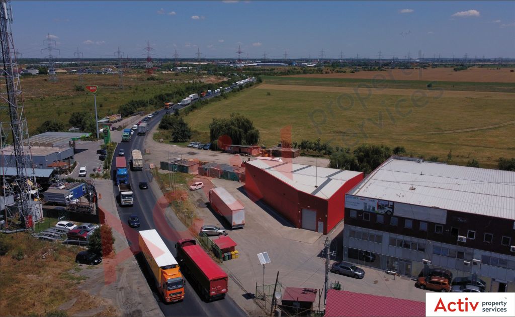 Hala de inchiriat - Centrul Logistic Olympia, Bucuresti est. Imagine acces