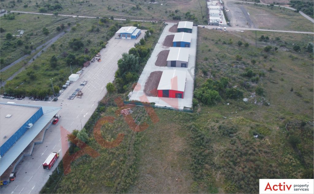 Catted Business Park Otopeni vanzare spatii depozitare sau productie, depozitare Bucuresti Nord vedere panoramica