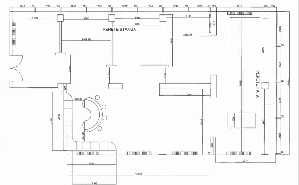 Hala productie de vanzare vanzare proprietati industriale Bucuresti sud plan etaj