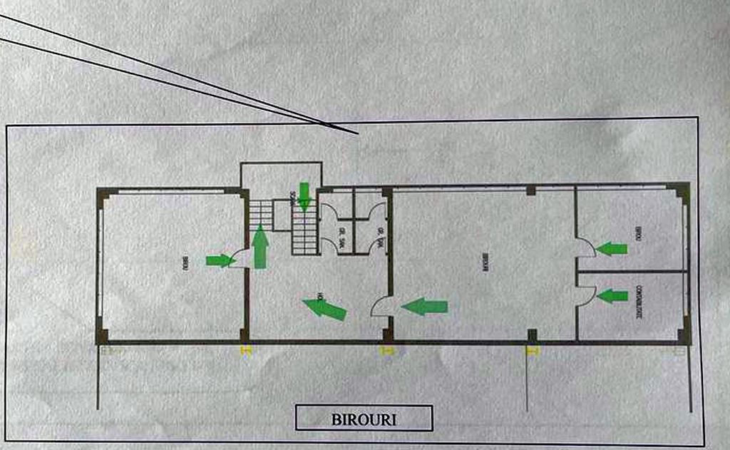 Hala industriala cu spatii de depozitare - Otopeni, Bucuresti Nord, plan proprietate