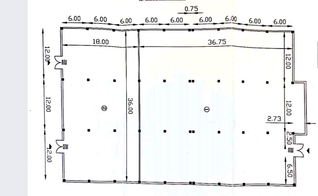 Vanzare spatiu depozitare Bucuresti, Giurgiului - Jilava plan hala