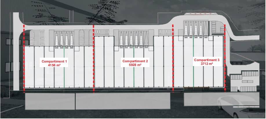 TRC Park Transilvania - Proiect in dezvoltare inchiriere Cluj-Napoca nord plan cadastral cladire