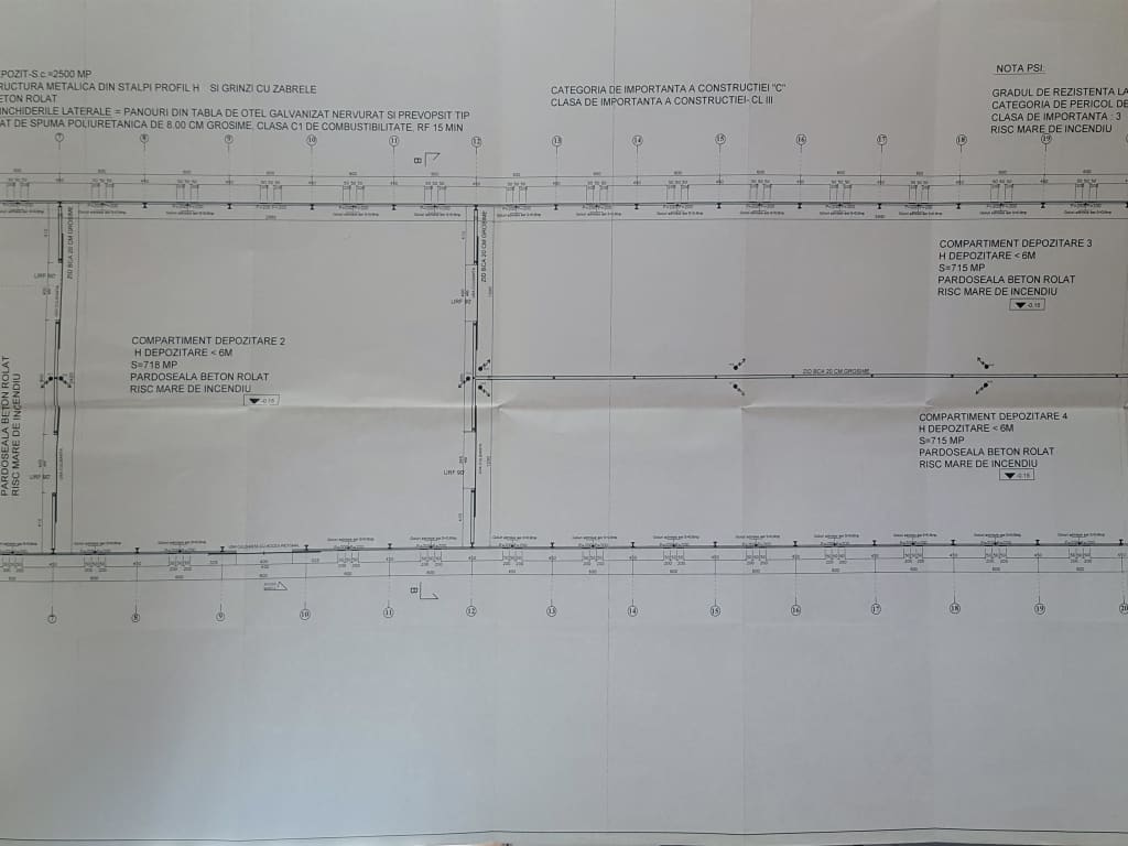 Hale industriale Magurele spatii de depozitare de inchiriat Bucuresti Bucuresti sud-vest hala schita