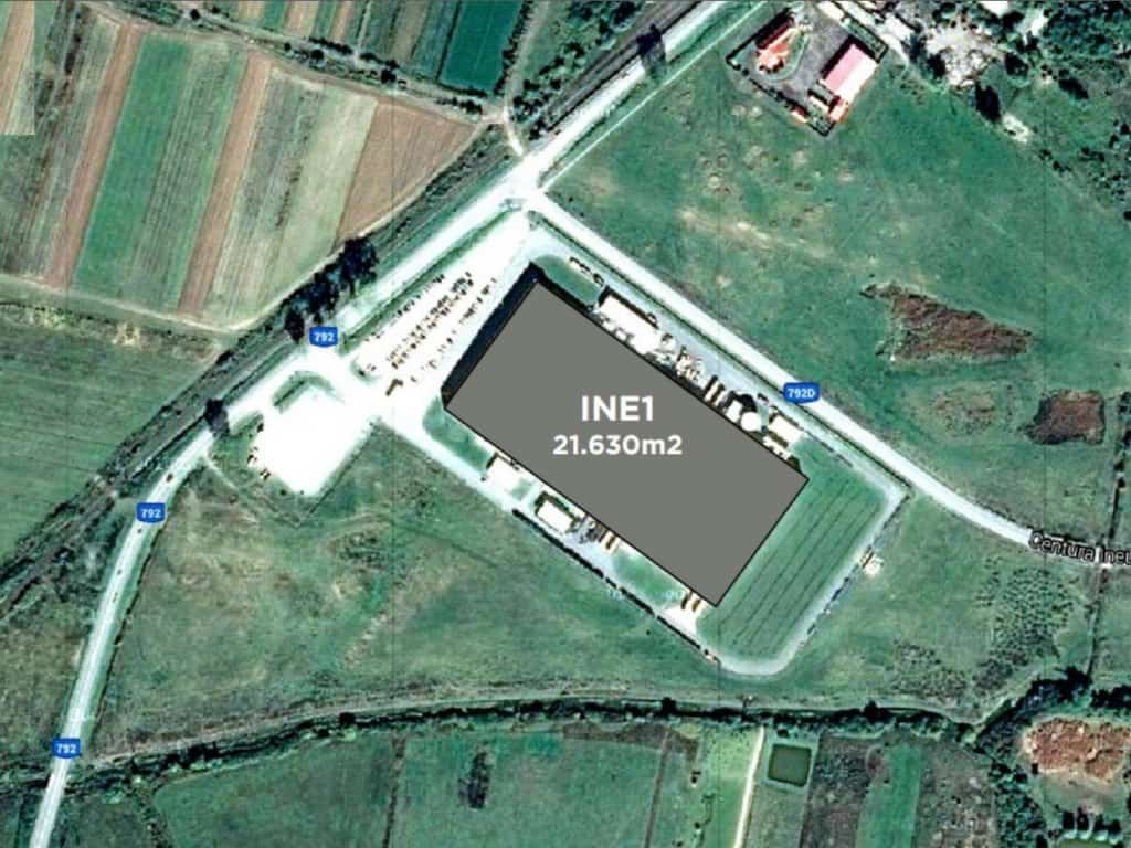 CTPark Ineu hala de inchiriat Ineu sud  imagine satelit
