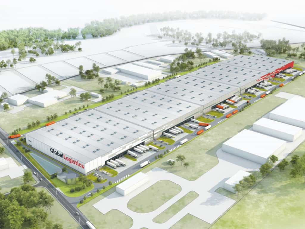 Global Logistic Park inchiriere hala Bucuresti nord- vest vedere de ansamblu