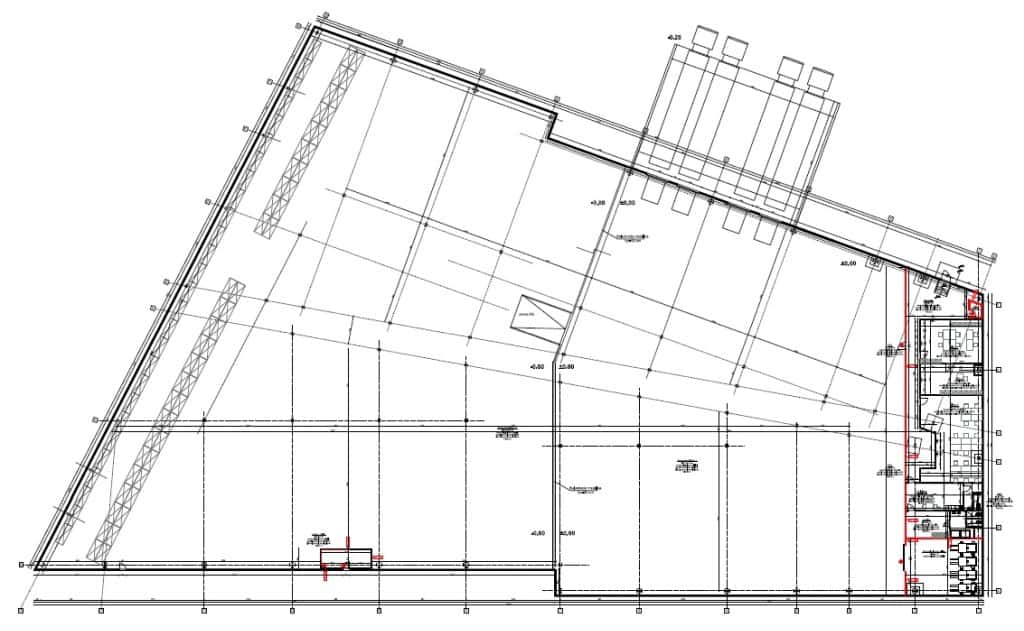 Mega Company Chiajna inchiriere spatiu de depozitare Bucuresti vest  plan