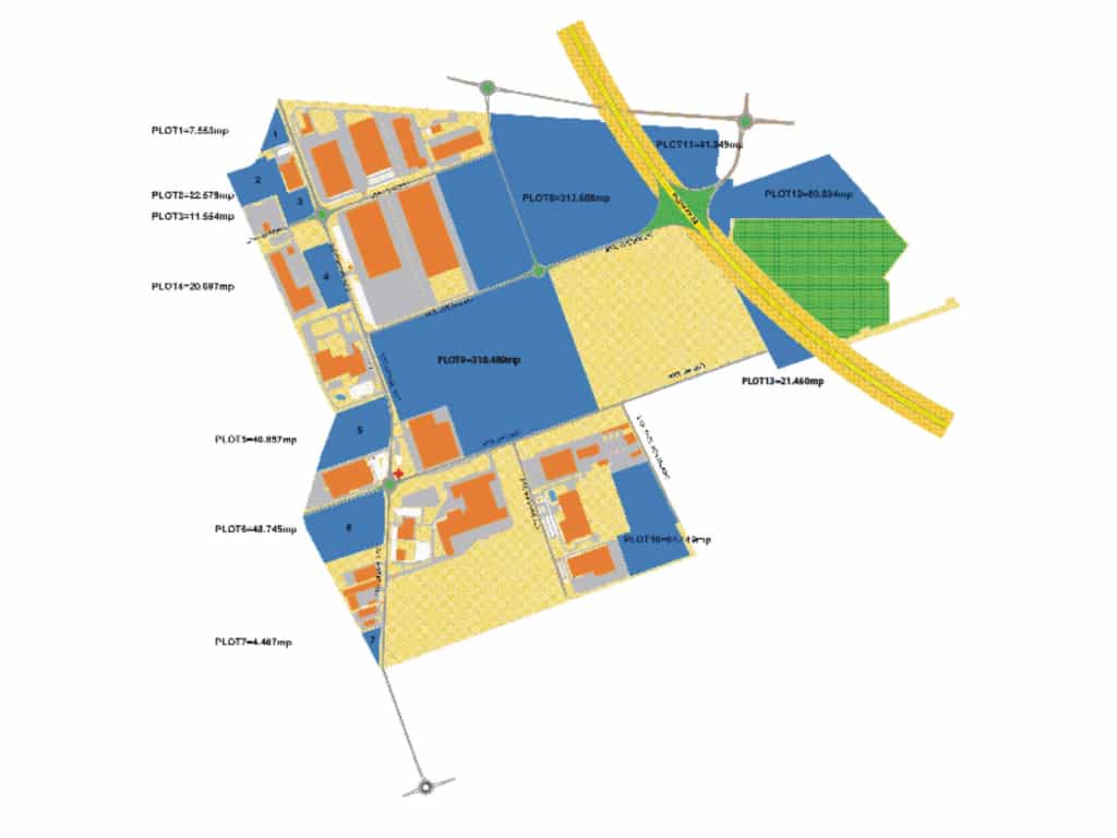 Ploiesti West Park inchirieri hale Ploiesti vest plan cladire