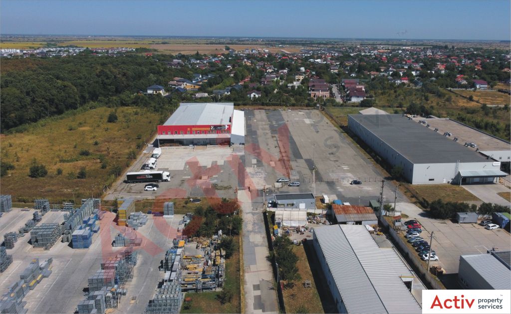 Triton International Cargo inchiriere spatii depozitare Bucuresti nord imagine fatada hala 
