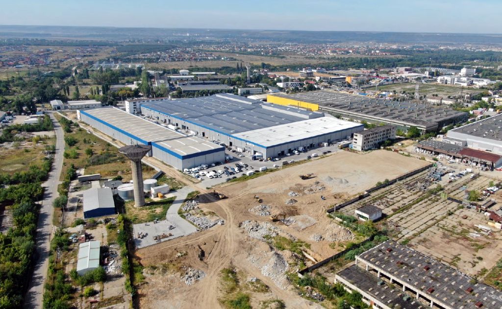 Southern Industrial Park inchirieri spatii de depozitare Craiova sud vedere satelit