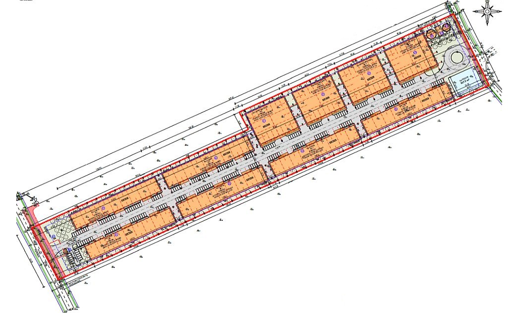 Inchirirere spatii industriale - Modulis, Brasov-Nord, plan parc