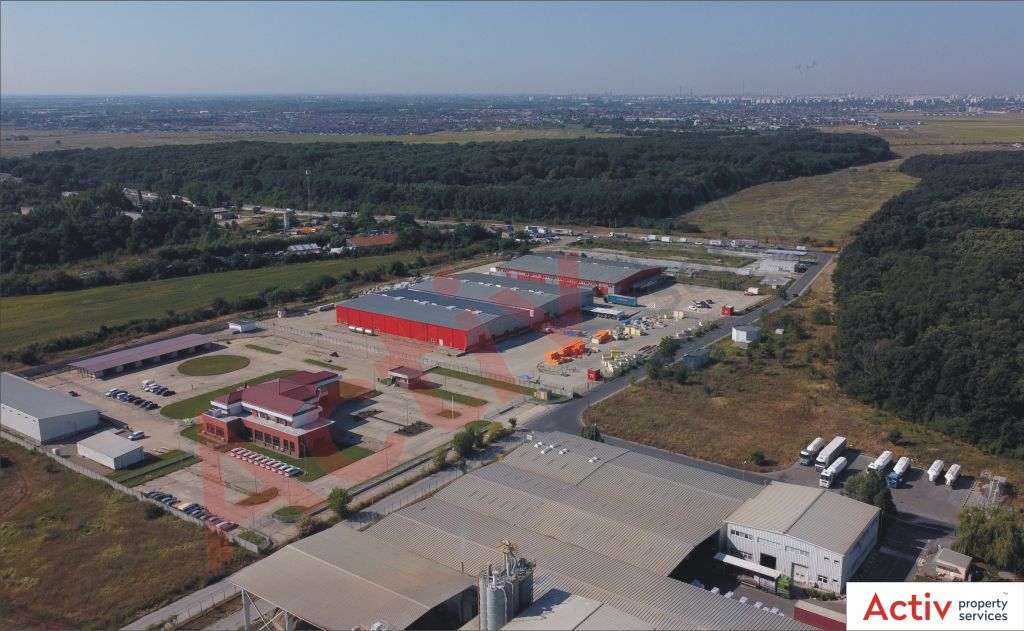 Pantelimon Logistic Center  inchiriere spatiu de depozitare Bucuresti est vedere de ansamblu parc logistic