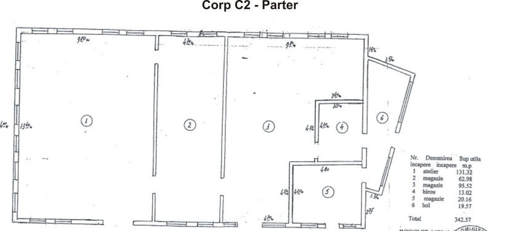 Proprietate industriala de vanzare – Oxigenului 1, hala de vanzare Bucuresti - Est, plan parter