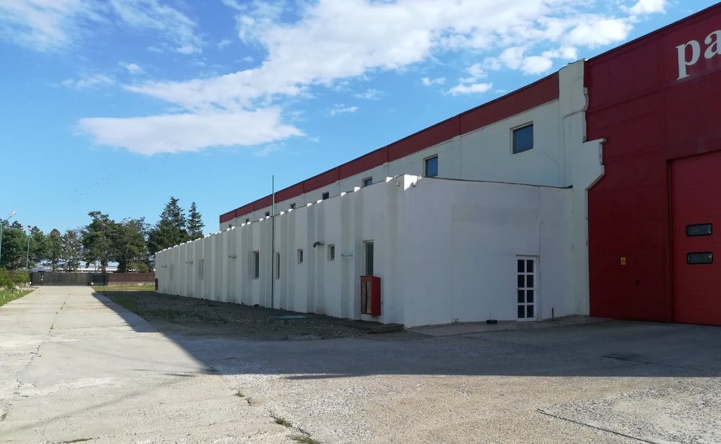 Rompak Pascani inchiriere spatiu depozitare Pascani nord vedere laterala