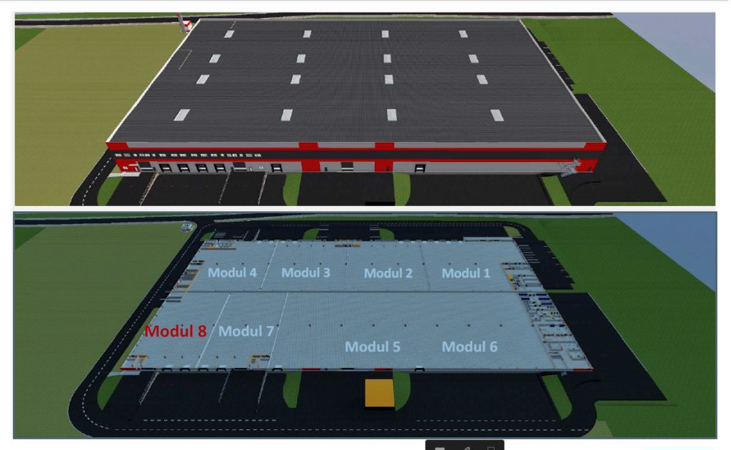 Urbano Cluj Vest  spatii depozitare si productie de inchiriat in Cluj, vest, plan proiect