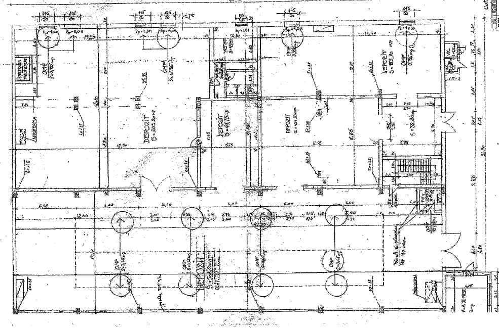 Hala Industriala Otopeni spatiu de depozitare Bucuresti nord schita proprietate