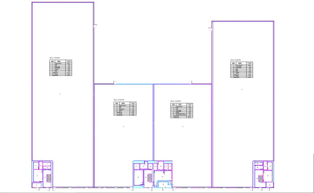 Spatii de inchiriat AIVA Warehouse, Bucuresti est - plan hala