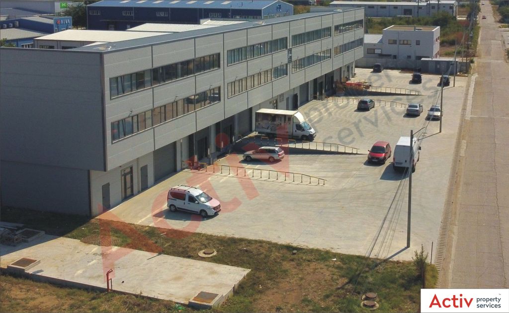 Spatii de inchiriat AIVA Warehouse, Bucuresti est - imagine acces auto