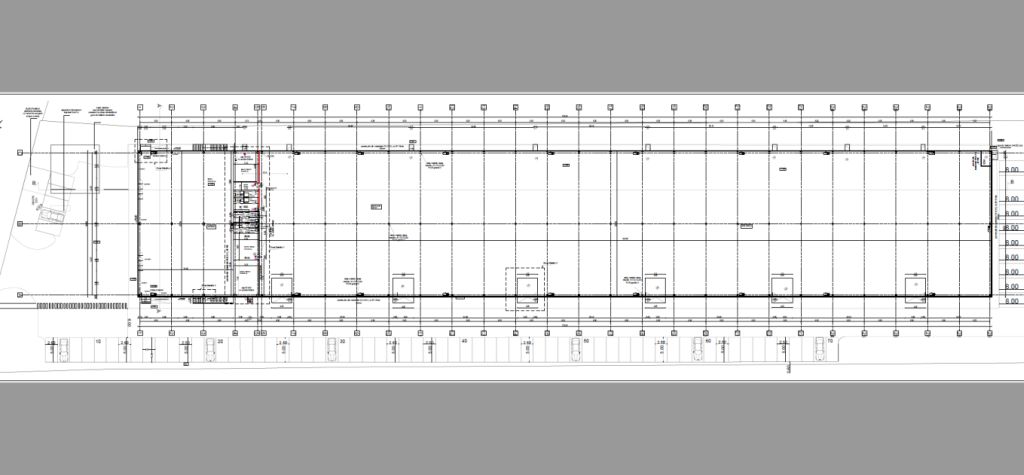 Spatii depozitare de inchiriat in Voluntari, Bucuresti nord-est - plan hala