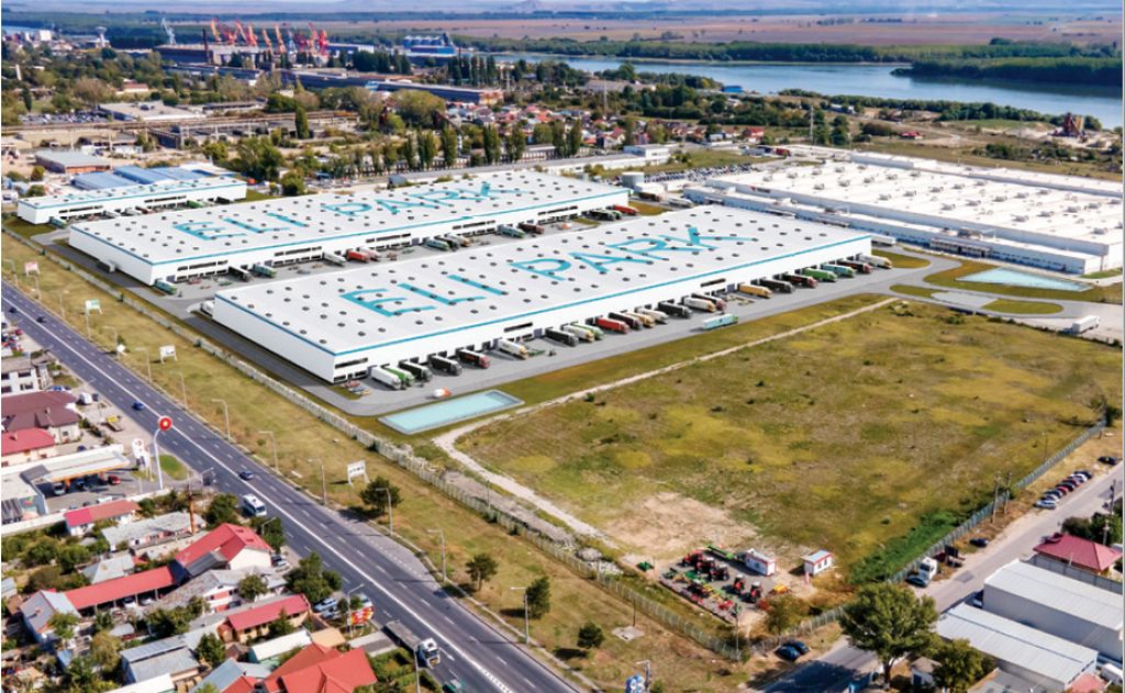Spatii industriale de inchiriat in Eli Park Incity Braila, randare hala industriala 