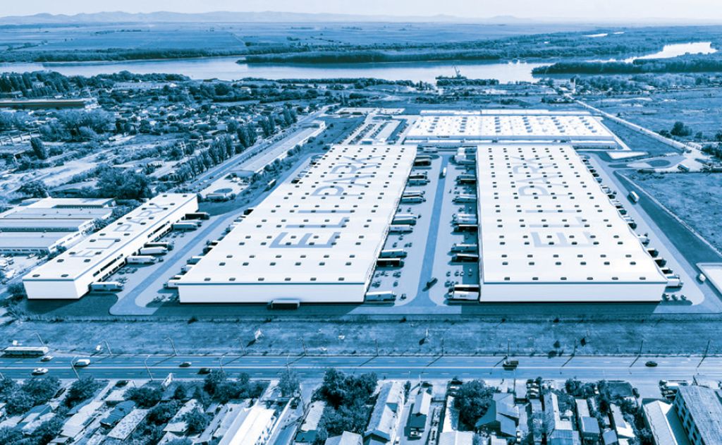 Spatii industriale de inchiriat in Eli Park Incity Braila, imagine ansamblu 