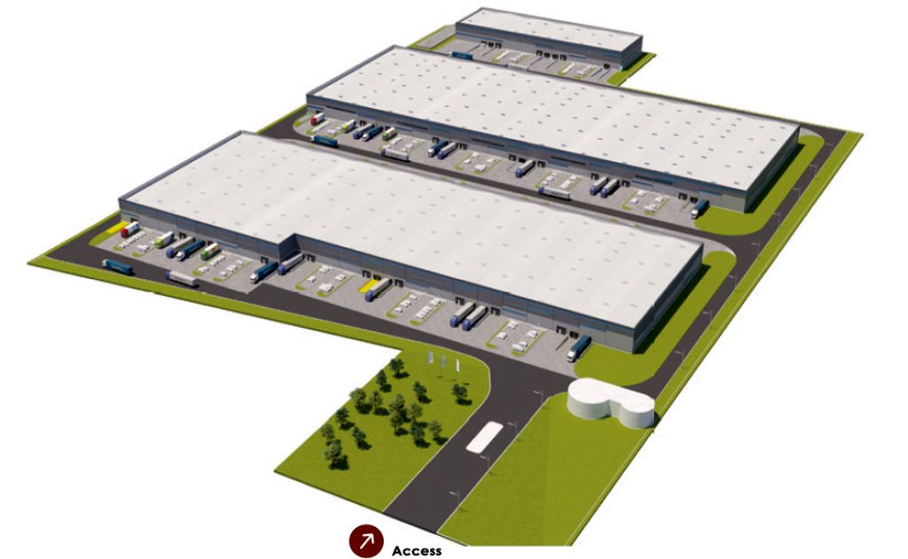Spatii industriale de inchiriat in Eli Park Incity Braila, radare amplasament 
