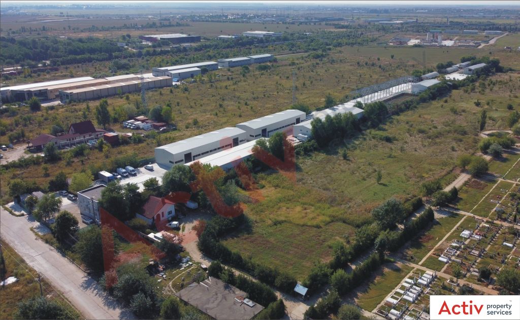 Inchiriere spatii industriale Bucuresti Est, oxigenului, poza ansamblu parc