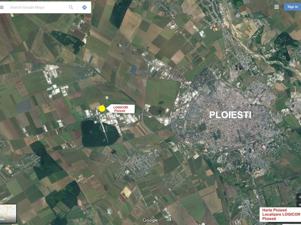 LOGICOR Ploiesti inchiriere hale Ploiesti vest vedere fatada