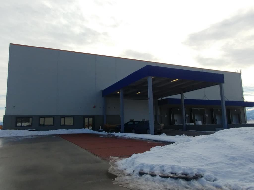 WDP Industrial Park Codlea inchiriere spatiu depozitare sau productie Brasov vest vedere fatada